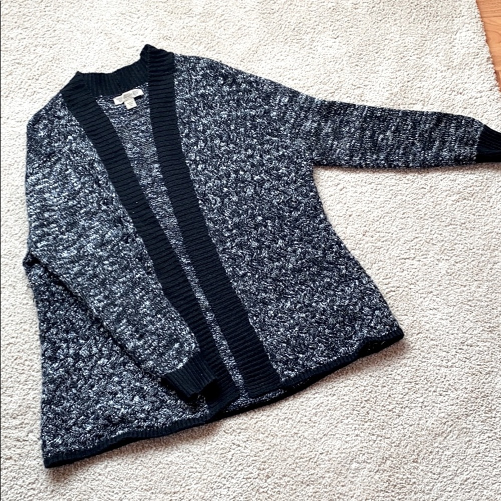 Throw over cardigan
